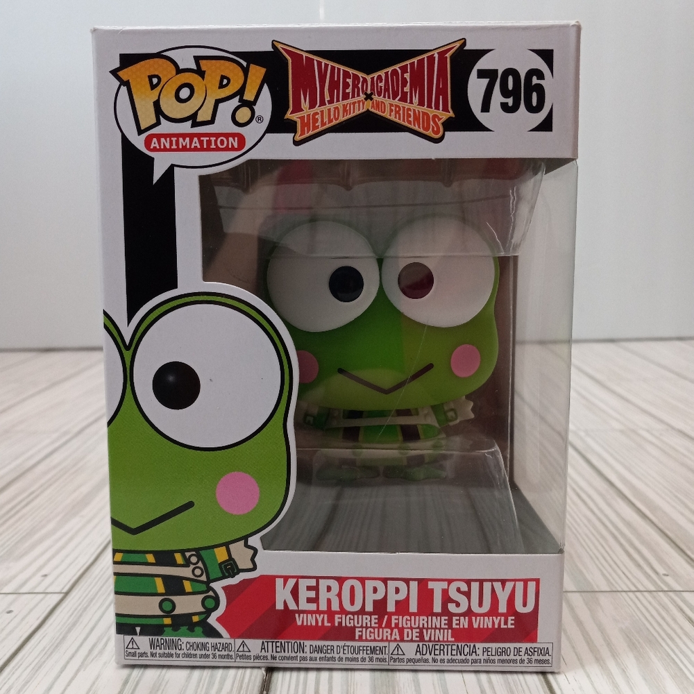 Funko Pop Animation My Hero Academia X Hello Kitty and Friends Keroppi Tsuyu